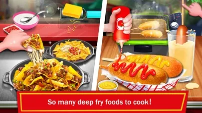 Zrzuty ekranu Street Fry Foods Cooking Games