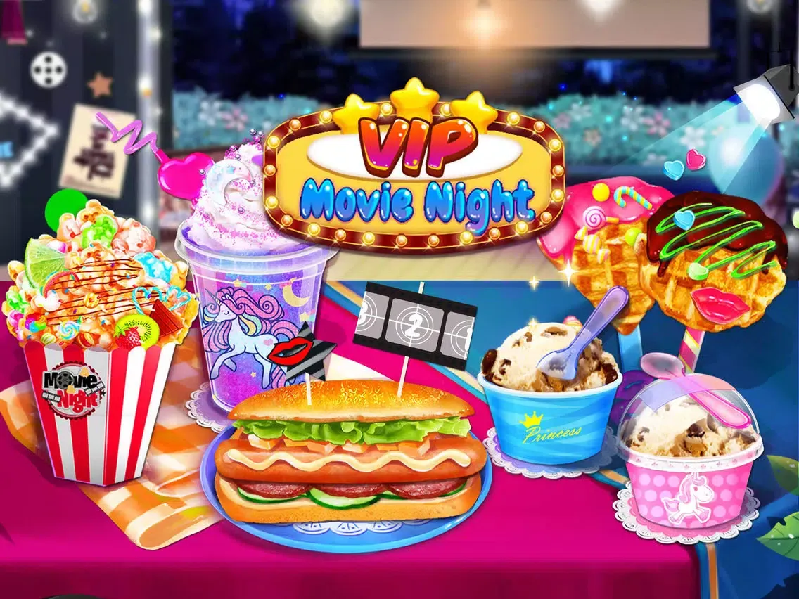 VIP Movie Night Food Party! iPad  스크린샷