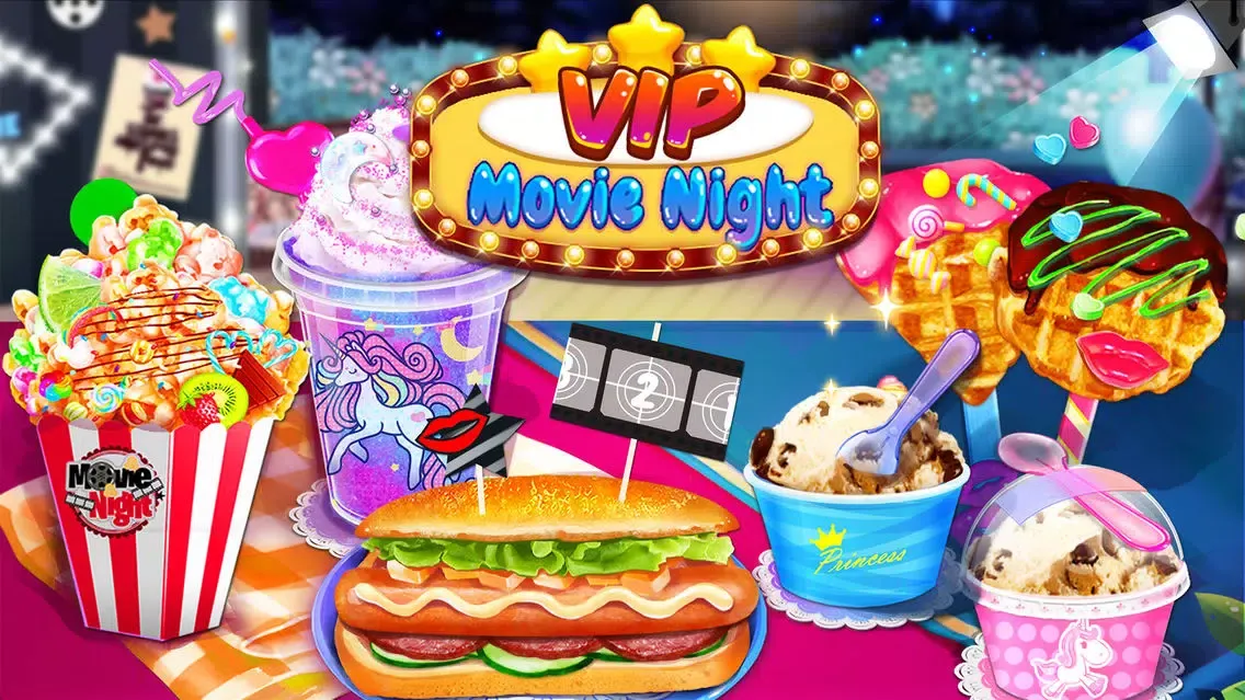 VIP Movie Night Food Party! 스크린샷