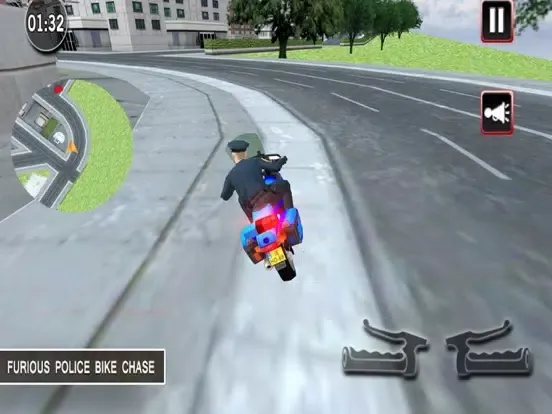 Police Moto Mission: City Crim iPad 应用截图