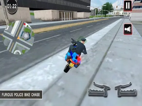 Police Moto Mission: City Crim iPad 应用截图