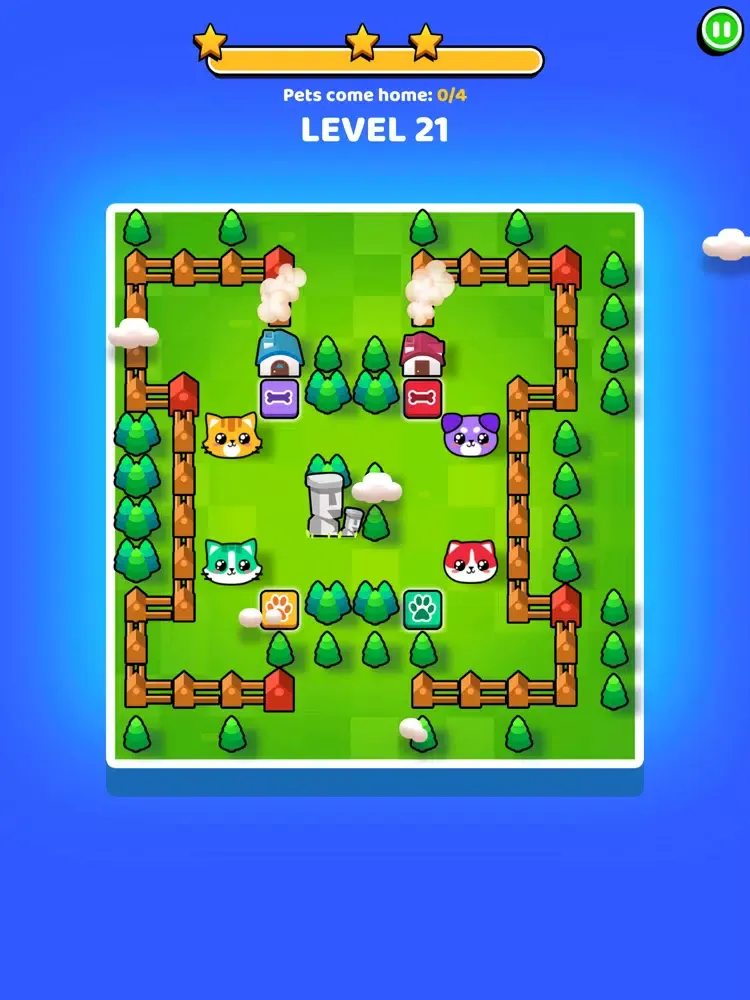 Capturas de tela do Pets Escape: Dogs & Cats iPad 