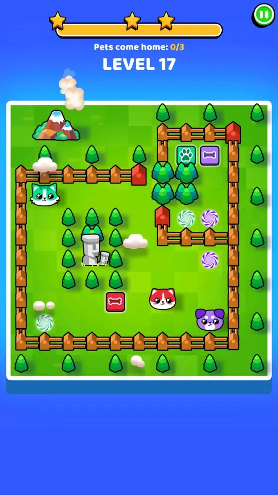 Capturas de tela do Pets Escape: Dogs & Cats