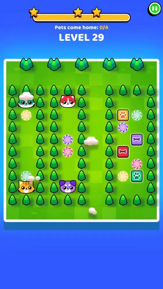 Capturas de tela do Pets Escape: Dogs & Cats