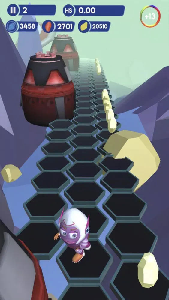 Capturas de tela do Izzy Orbs