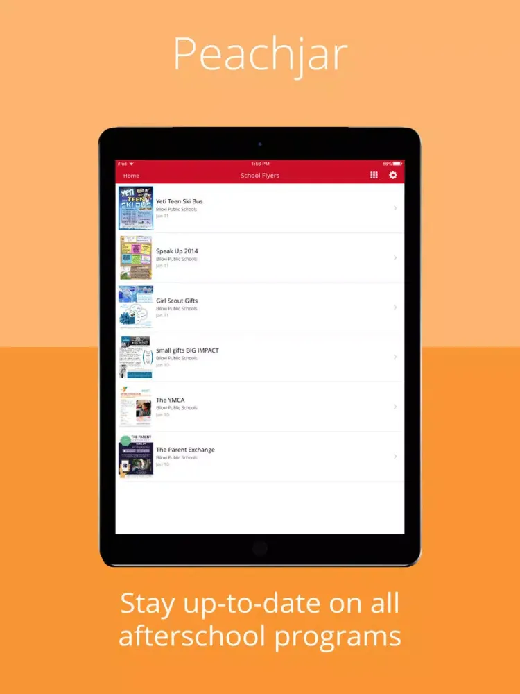 Biloxi Public Schools iPad  Screenshots