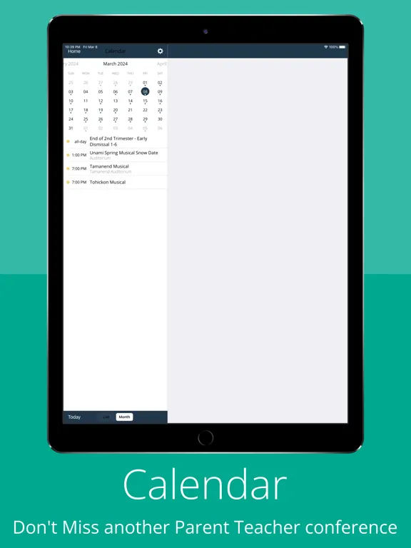 Central Bucks School District iPad  Screenshots