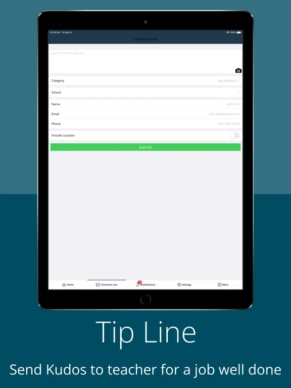 Central Bucks School District iPad  Screenshots