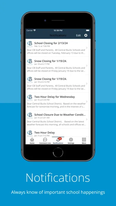 Central Bucks School District Screenshots