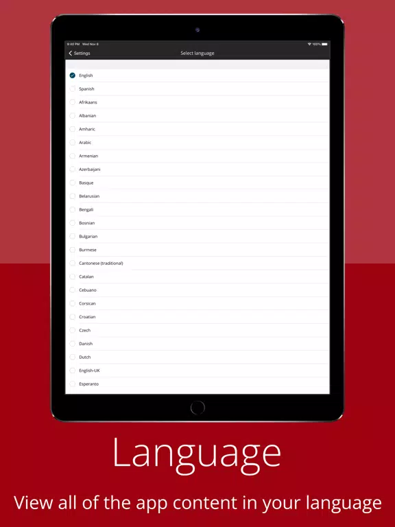 ภาพหน้าจอของ Clarke County Schools iPad 