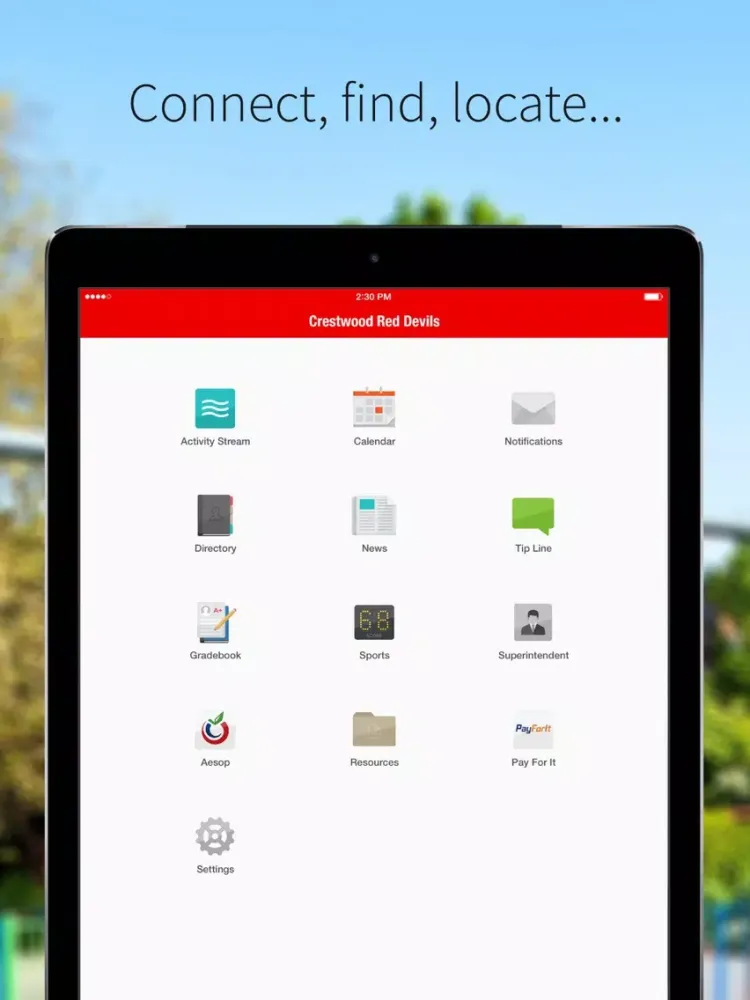 Crestwood Red Devils iPad Screenshots