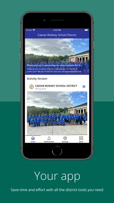 Caesar Rodney School District Screenshots