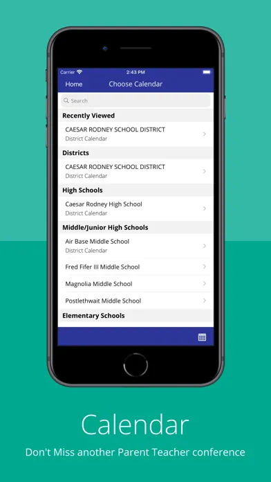 Caesar Rodney School District Screenshots
