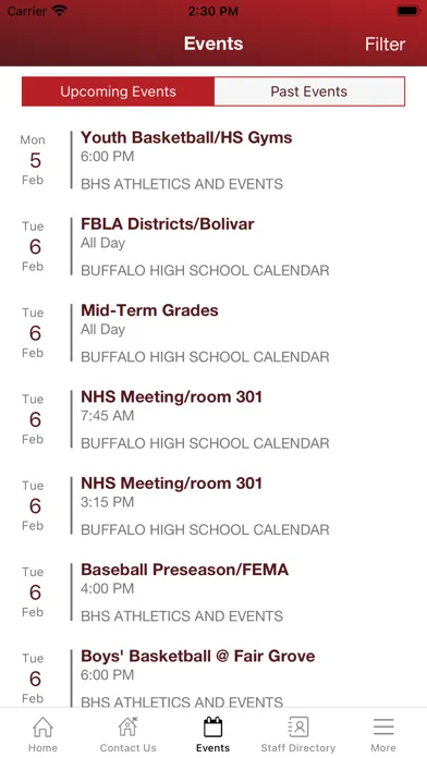 Capturas de pantalla de Dallas County School District