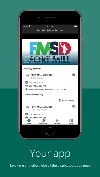Fort Mill School District سکرین شاٹس