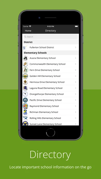 Скриншоты Fullerton School District PK-8