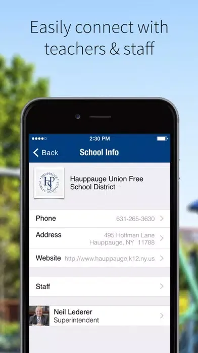 Скриншоты Hauppauge School District