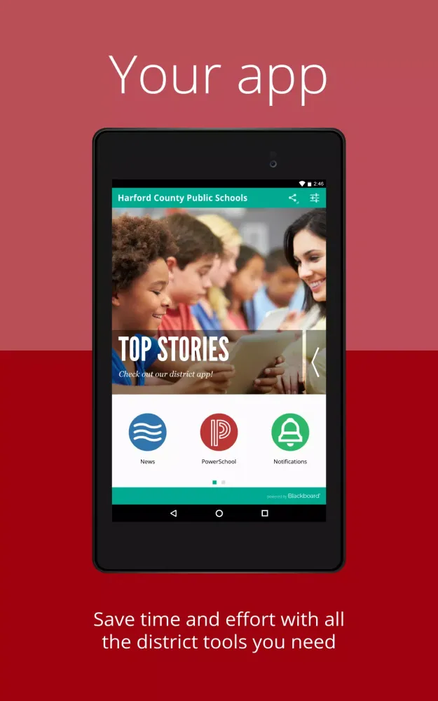 Capturas de pantalla de Harford County Public Schools