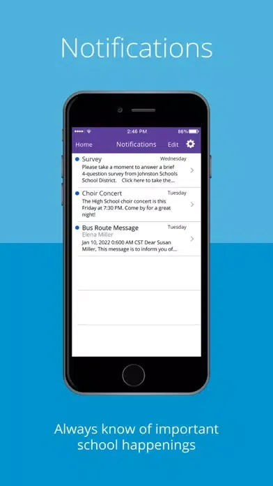 Johnston Schools Screenshots