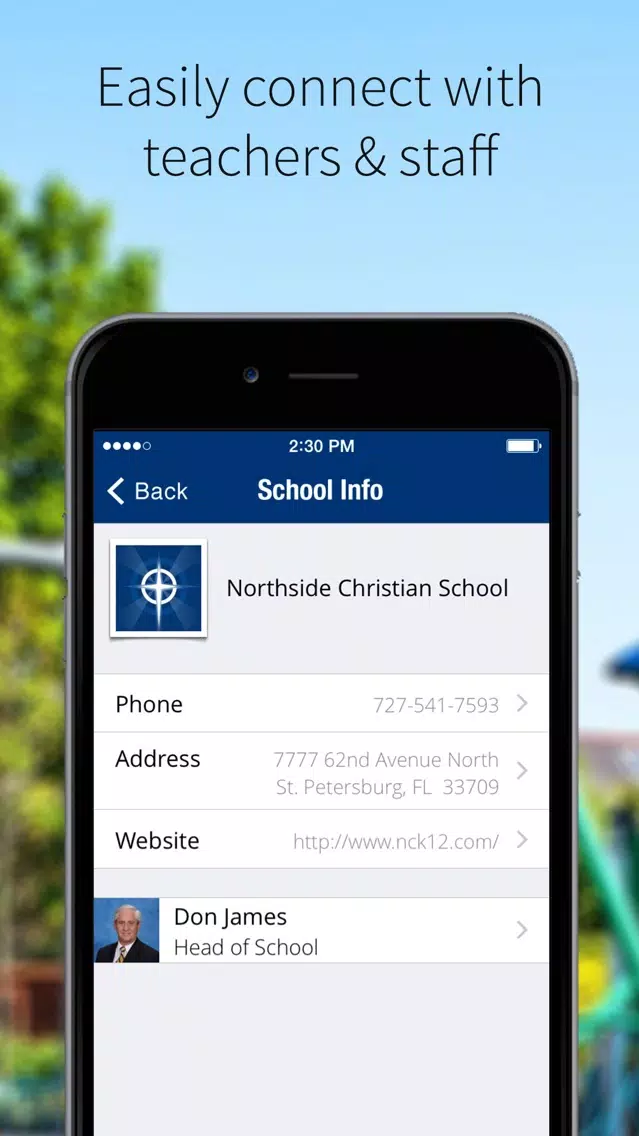 Tangkapan layar Northside Christian School