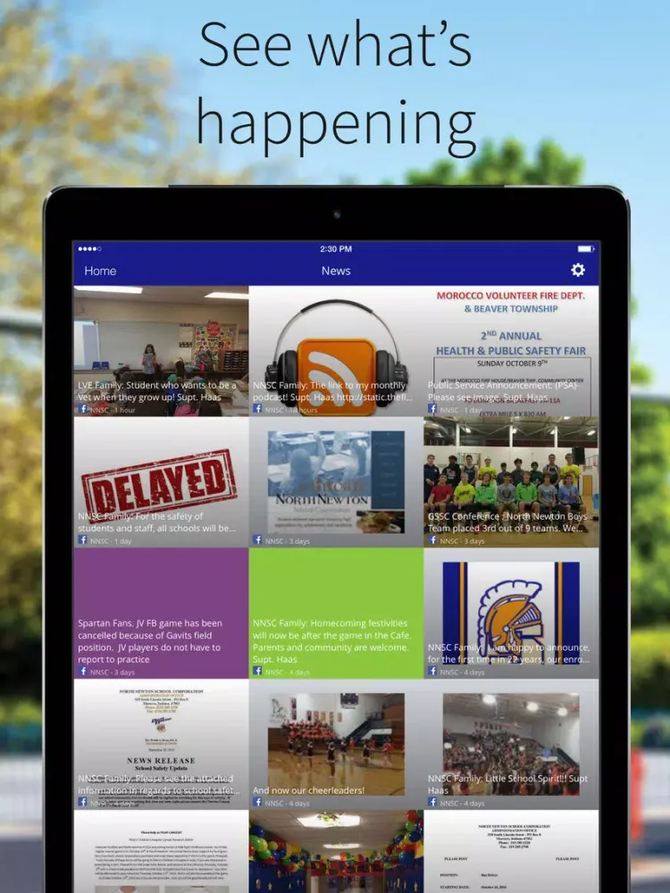 North Newton School Corp iPad 스크린샷