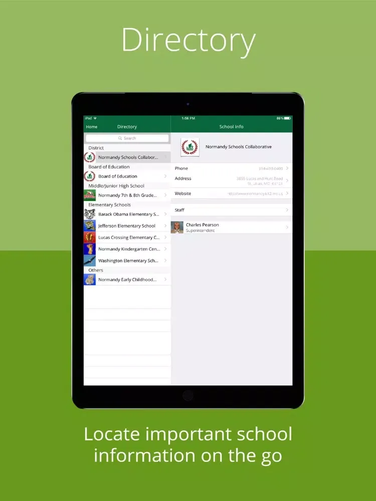 تصاویر Normandy Schools Collaborative iPad 
