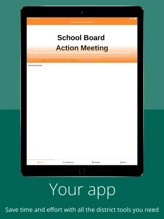 تصاویر Pennsbury School District iPad 