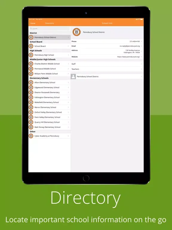 تصاویر Pennsbury School District iPad 