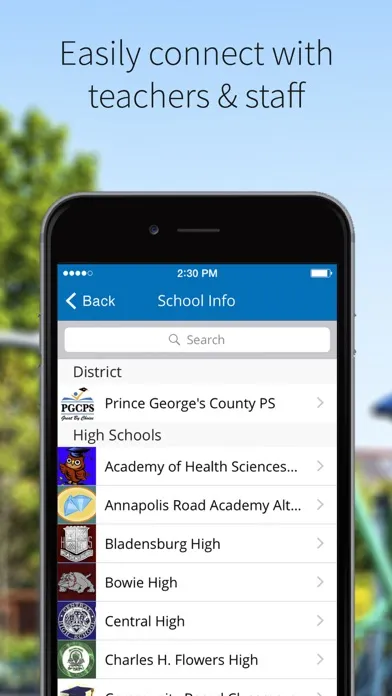 Capturas de pantalla de Prince George's County PS