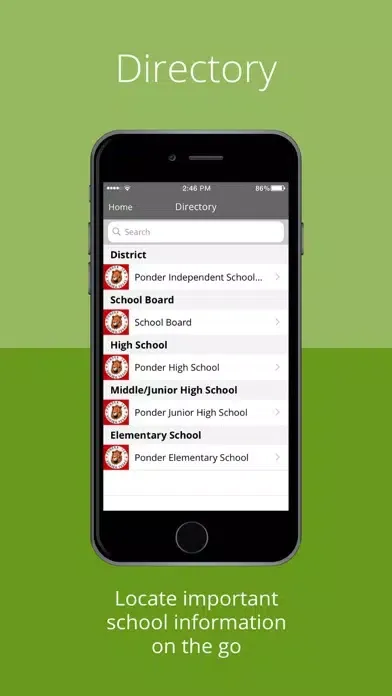 Capturas de pantalla de Ponder Indep School District