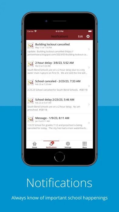 Capturas de pantalla de South Bend School District 118