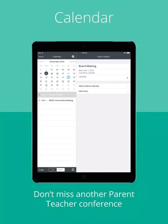 Capturas de pantalla de St. Mary Parish Schools iPad 