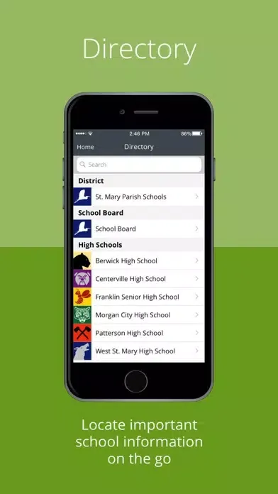 Capturas de pantalla de St. Mary Parish Schools