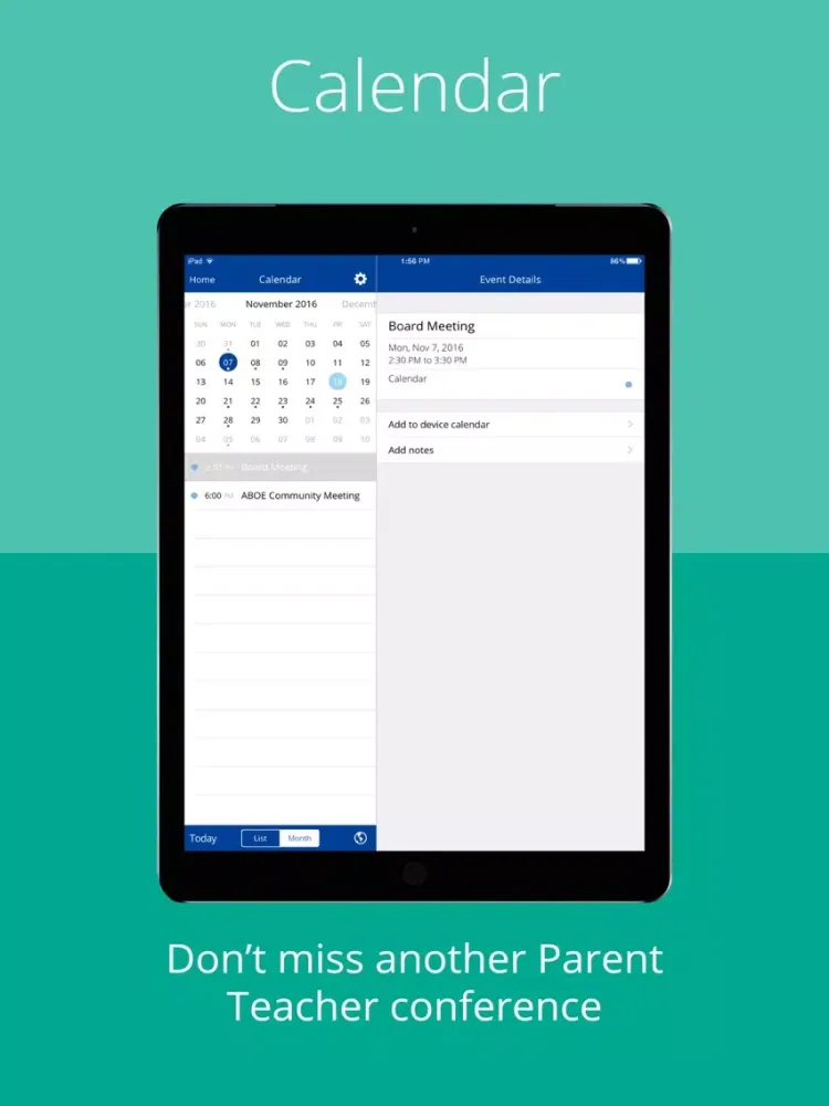 Talladega County Schools iPad  Screenshots