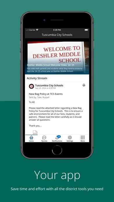 Tuscumbia City Schools スクリーンショット