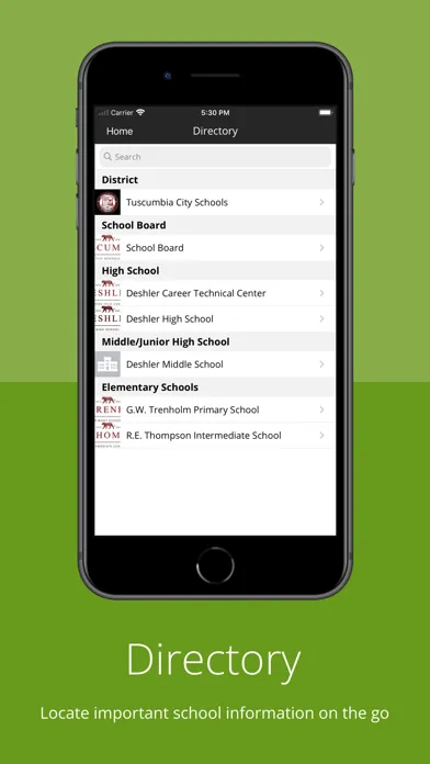 Tuscumbia City Schools スクリーンショット