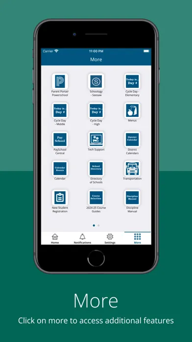 Tangkapan layar West Chester Area SD