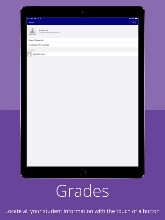 ภาพหน้าจอของ Woodridge School District 68 iPad 