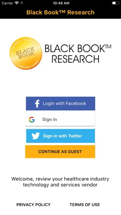 BLACK BOOK HEALTHCARE SURVEYS स्क्रीनशॉट