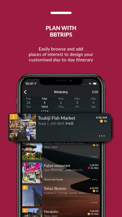 BlackBook Travels应用截图