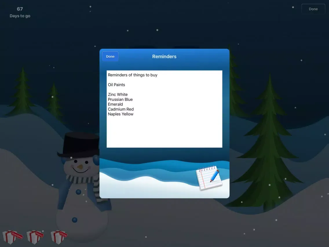 Santa Shop HD iPad  스크린샷