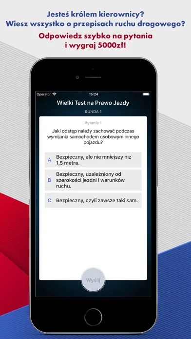 Tangkapan layar Wielki Test TVP