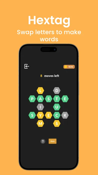 HexaBee - Word Games Screenshots