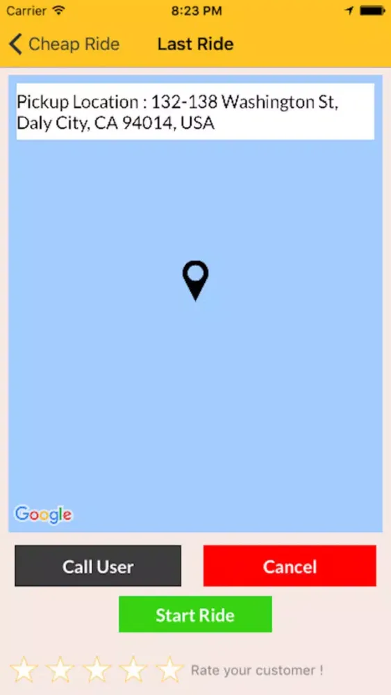 صور Cheap Rides's Driver App
