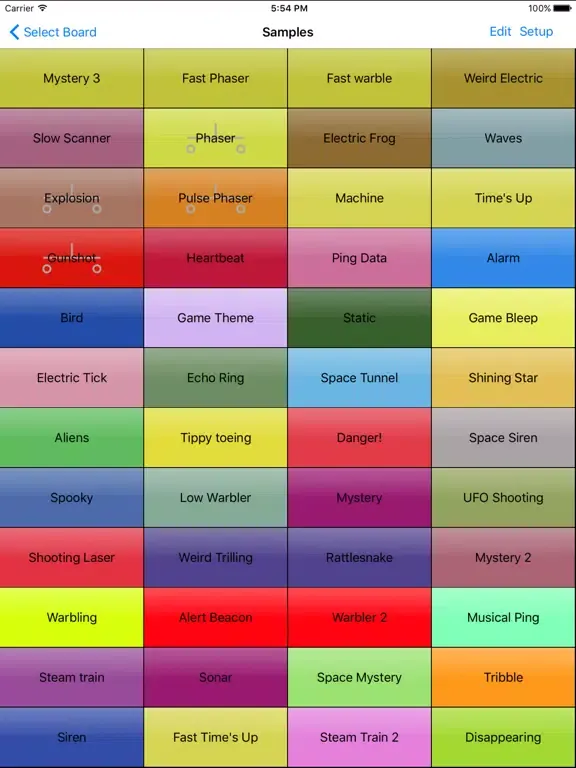 ภาพหน้าจอของ Synth 76477 Complex Sound Synthesizer iPad 