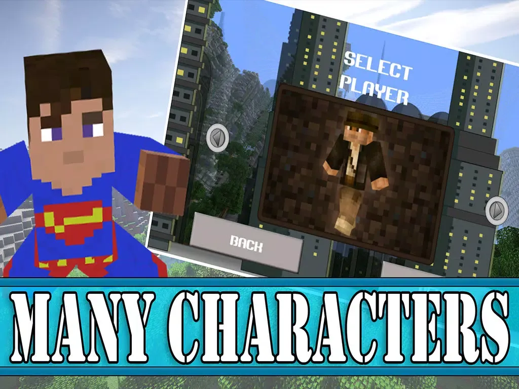 Tangkapan skrin Craft World - Multiplayer Rope Swing Game iPad