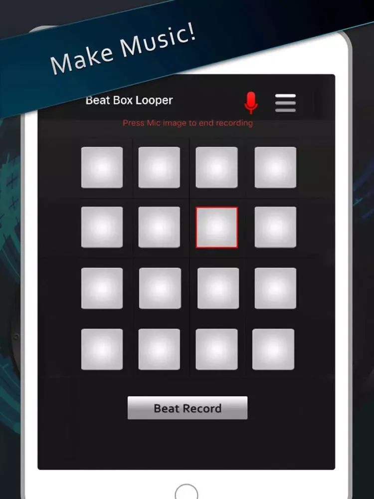 تصاویر Looper Beat Box Maker Pro iPad 