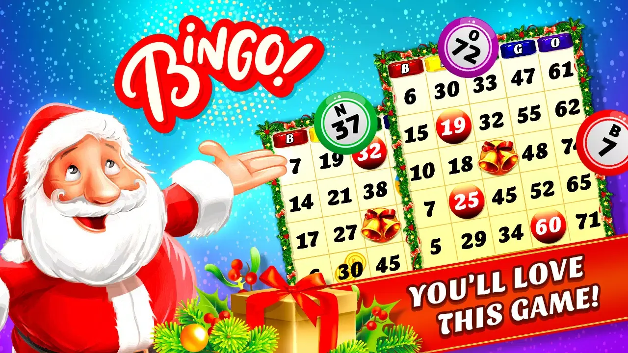 Tangkapan layar Christmas Bingo Santa's Gifts