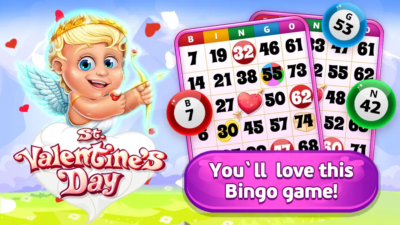 Bingo St. Valentine's Day स्क्रीनशॉट