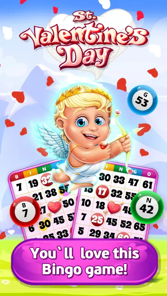 Bingo St. Valentine's Day स्क्रीनशॉट